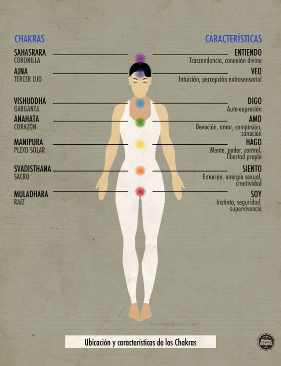 El Reiki y los Chakras