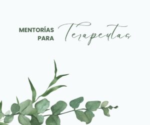 Mentoría para terapeutas